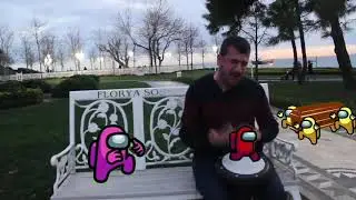 Among us Crewmates vibing to Ievan Polkka by Bilal G&ouml;regen from Cat vibing meme | Among us dance