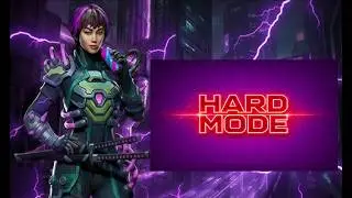 Legendary Sets VS Neon Phantom in Hard Mode | Shadow Fight-3