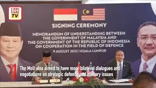 Malaysia, Indonesia strengthen defence ties