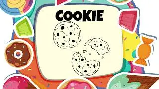 Coloring Song | Donuts, Ice Cream, Candy Fun for Kids!