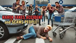 Entitled Karen SCAMS People By Fake Accidental Injuries&mdash;Gets EXPOSED & LOSES EVERYTHING!