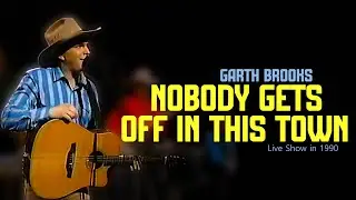 Garth Brooks - Nobody Gets Off in This Town (live in Texas 1990)