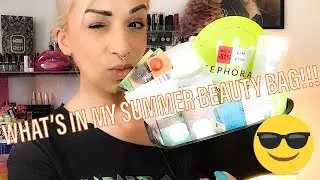 WHAT&rsquo;S IN MY SUMMER BEAUTY BAG!!!+TOP LOW COST #whatsinmybag #summer2020 #prodottilowcost