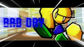FNF - BAD DAY BUT ROBLOX NOOB SINGS IT! OFFICIAL FLP+