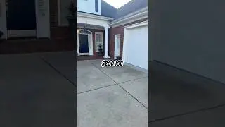 $200 pressure washing job #shorts