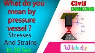 What do you mean by pressure vessel | Stress and Strain Interview Questions