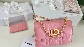 🎀DIOR UNBOXING | MISS CARO MINI BAG LIGHT PINK🎀