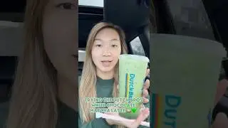 Dutch Bros White Chocolate Matcha Latte 🍵 #dutchbros #matcha