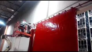 Instalando Porta Corta Fogo Industrial - Teste Funcionamento