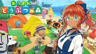 ◤🗿あつまれどうぶつの森🌳大型アプデを遊ぶもあい島民代表◢