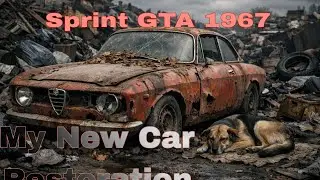 My New Car Red Alfa Romeo Giulia Sprint GTA 1967 | Car Restoration | | Long Videos | | Veo 3 |
