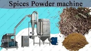Spices powder grinding machine | Curry grinder | Masala Pulverizing mill equipment offer for sale |