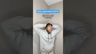 Most used words for each year