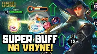 BUFF BROKEN🔥na VAYNE muito OP! no TOP | Wild Rift