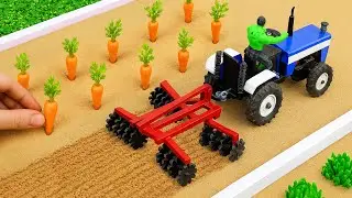 DIY Mini Tractor Making Water Pump for Carrot Field | Engineering Science Project