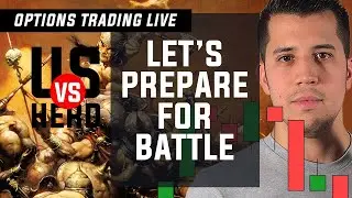 Let's Prepare For Battle - Live Trading - Stock Market News Robinhood App Day Trading S&P Dow Nasdaq