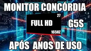 REVIEW MONITOR CONCORDIA 27 POLEGADAS FULL HD 1 MS VA! G5S
