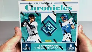 2022 Panini Chronicles Hobby Box - UNBELIEVABLE ROOKIE AUTO PULL /25!!!!!