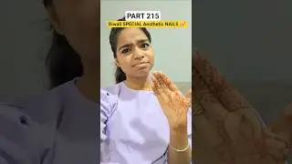 Diwali SPECIAL Aesthetic NAILS 💅✨️ #shorts #minivlog #ashortaday #tranding #vlog #youtubeshorts