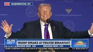 🎥 MUST WATCH: President Trump's full speech at this morning's National Prayer Breakfast.