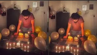 TV serial actor nikhil birthday celebration latest photos