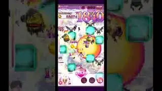 【ゴ魔乙 プレイ動画】ギルイベBoost12 7日目光有利ブレイク 119124/192422