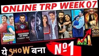 😱Online TRP Report of Week 07 (2023) : Top 20 Shows of this Week