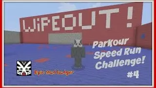 Wipeout Parkour Speed Run Challenge #4