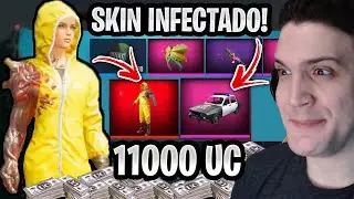 GASTANDO 11 MIL UC PARA LA NUEVA SKIN M&Iacute;TICA DE PUBG MOBILE *INFECTADO* | ME GASTO TODO!