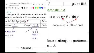 Tabla peri&oacute;dica. C&oacute;mo ubicar elementos a partir de su configuraci&oacute;n electr&oacute;nica.