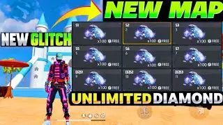 Tried Most Viral Trick  Free Fire 😲 unlimited diamond map code glitch 🤩 ROCK GAMING 07