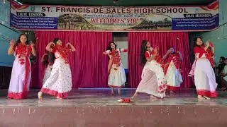 Bengali group dance by blue house @AnnualCultural2025