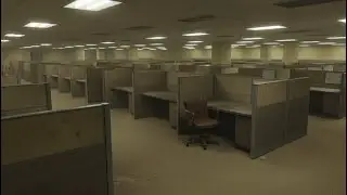 The backrooms, aka Liminal spaces. 
