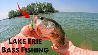 This Fish Ate Right on Cue! ~ Lake Erie Shore Fishing