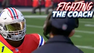 MADDEN 17 CAREER MODE EP 1 GAMEPLAY: THICK MEAT - IM GONNA FIGHT THIS COACH