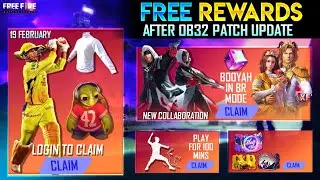 19 JANUARY FREE REWARDS IN FREEFIRE|FREEFIRE NEW UPDATE |OB32 UPDATE FREE REWARDS | FF NEW UPDATE ||