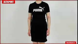 d&aacute;msk&eacute; &scaron;aty puma ess slim tee dress puma black