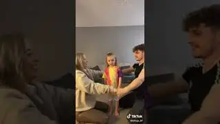 Parents flipping there kid 360 degree