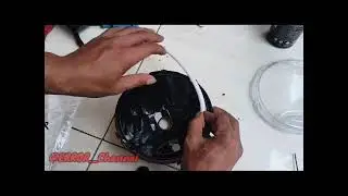 Pasang lampu alis budget minimalis vixion old lampu bulat #lampualis #vixionmodifikasi #projieled