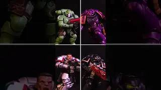 9 new Space Marines color schemes added to the library! #paintingwarhammer #warhammer40k