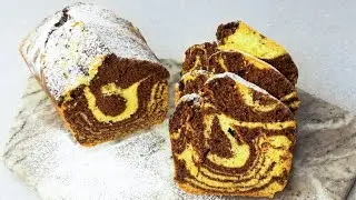 Vegan chocolate pound cake with orange juice super fluffy an easy recipe