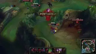 Rekkles Vayne Pentakill - [LOLVNTV]