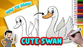 How to Draw a Swan | Step by Step Tutorial