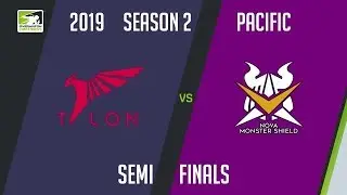 Talon Esports vs Nova Monster Shield (Part 1) | OWC 2019 Season 2: Pacific [Semifinals]