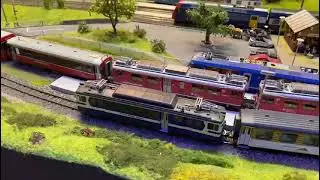 Zugfahrten auf der H0m in T&ouml;ss