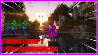 Minecraft but we beat it at 100x tick speed