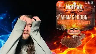 Trying the Hottest Beef Jerky | Armageddon Beef Jerky￼