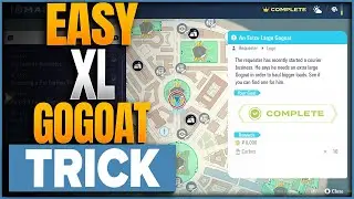 EASY XL Gogoat для сверхбольшой миссии Gogoat в Pokemon Legends ZA