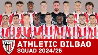 Полный состав АТЛЕТИК БИЛЬБАО на сезон 2024/25 | Athletic Club | FootWorld