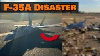 Scratch-Built F-35A Maiden Flight: Airborne for 2 Seconds 💥